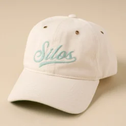 Silos Distressed Cream Baseball Hat