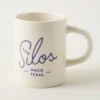 Silos Script Stoneware Mug