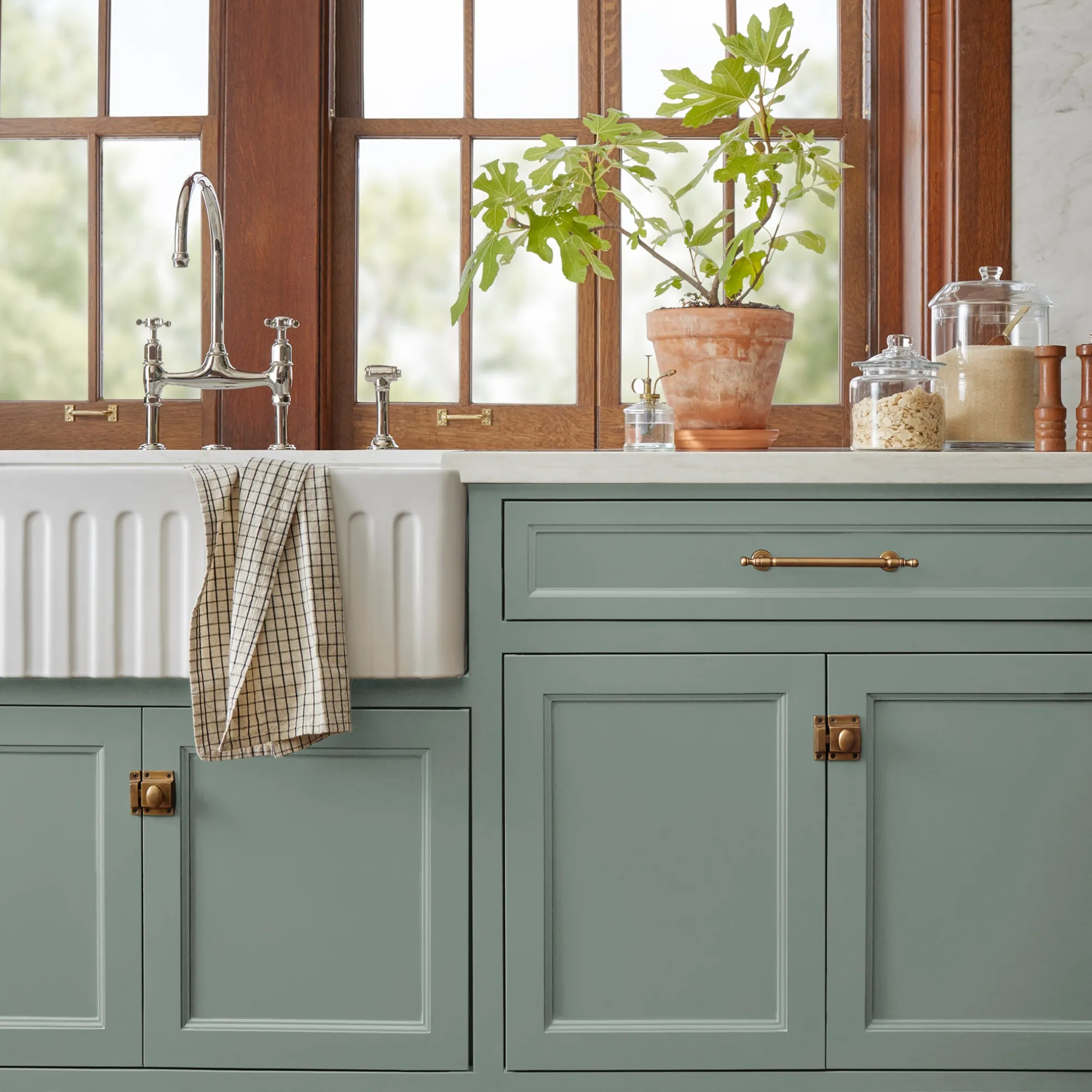 Silverado Sage - Trim, Door + Cabinetry Paint