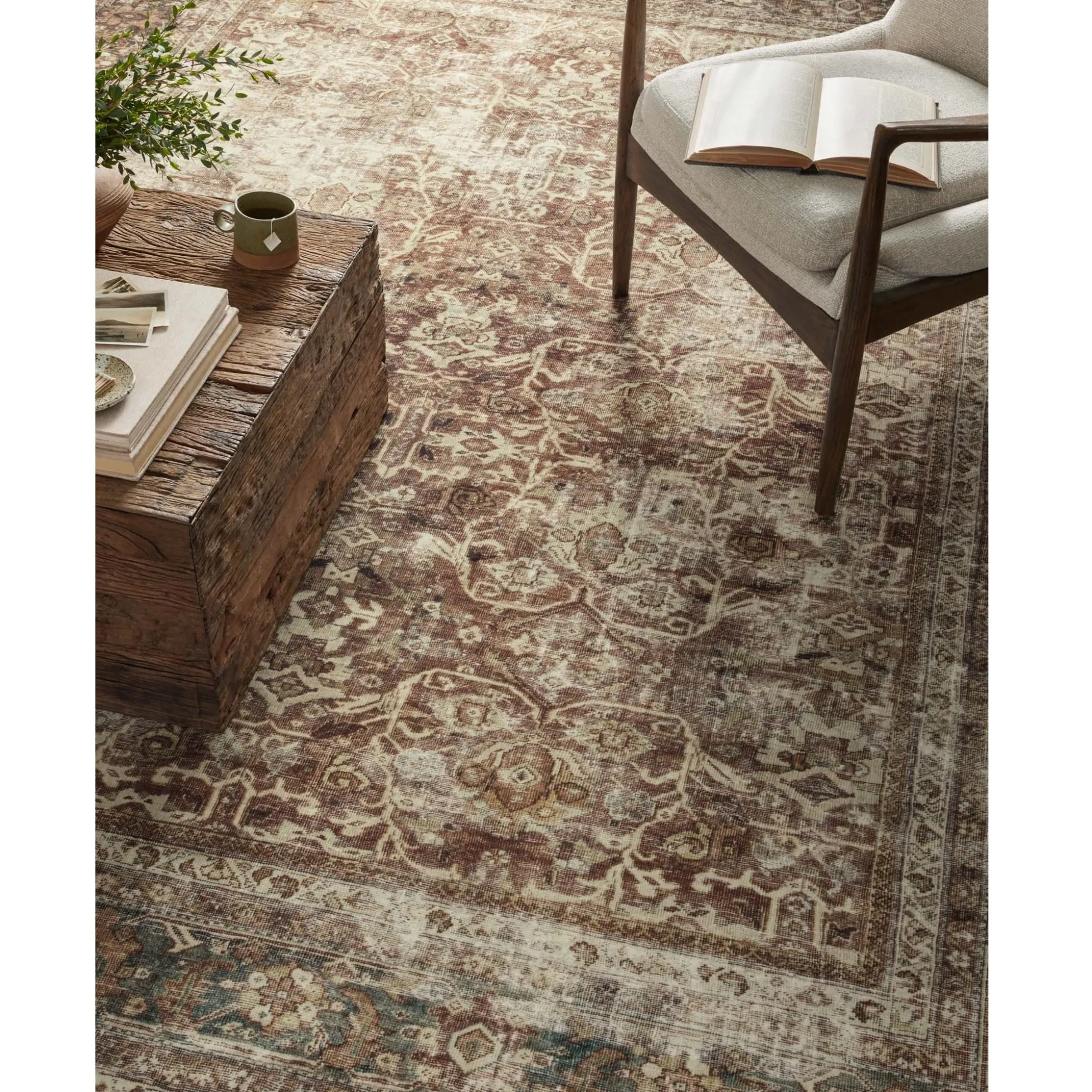 Sinclair Rust Lagoon Rug