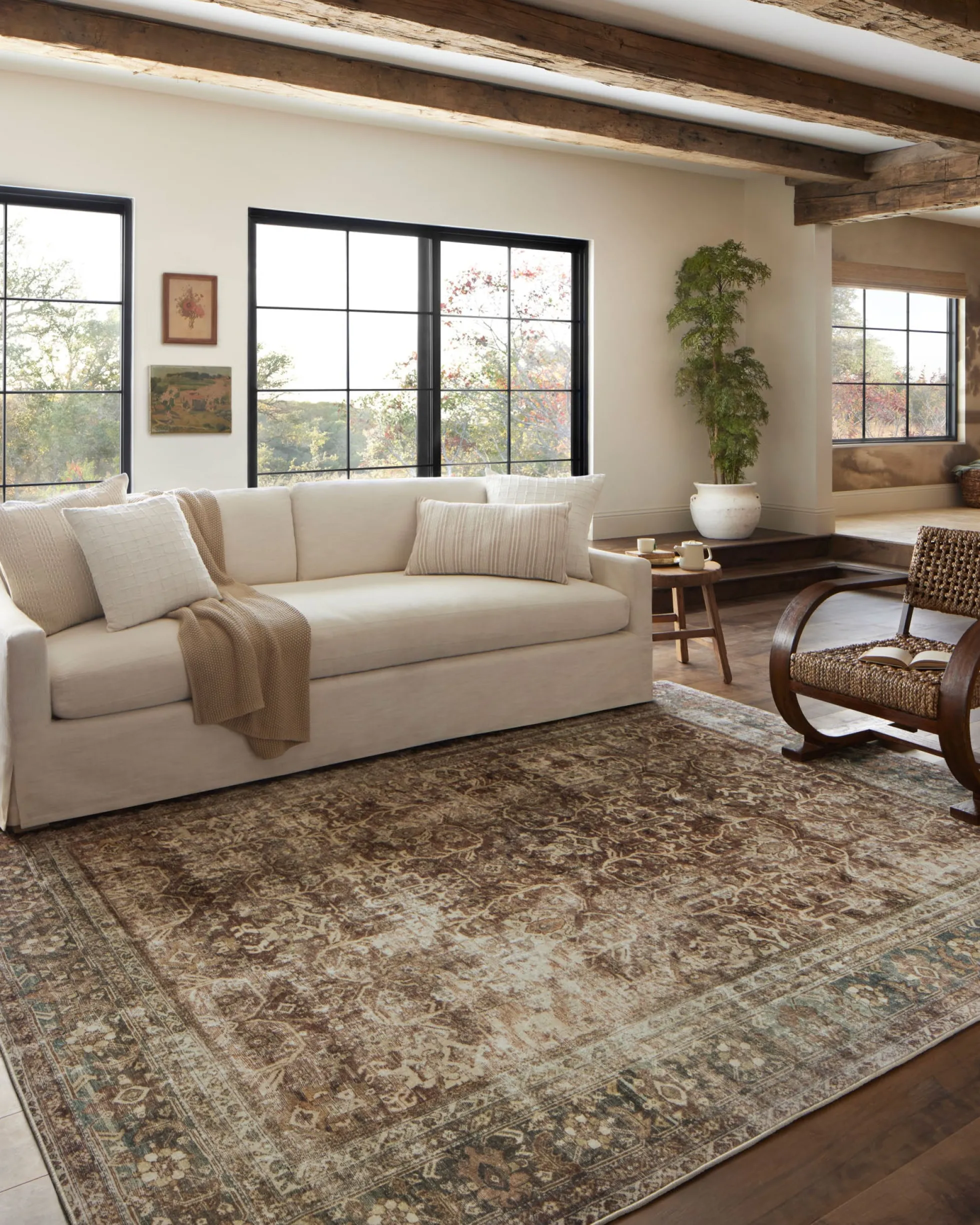 Sinclair Rust Lagoon Rug