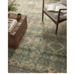 Sinclair Turquoise Multi Rug