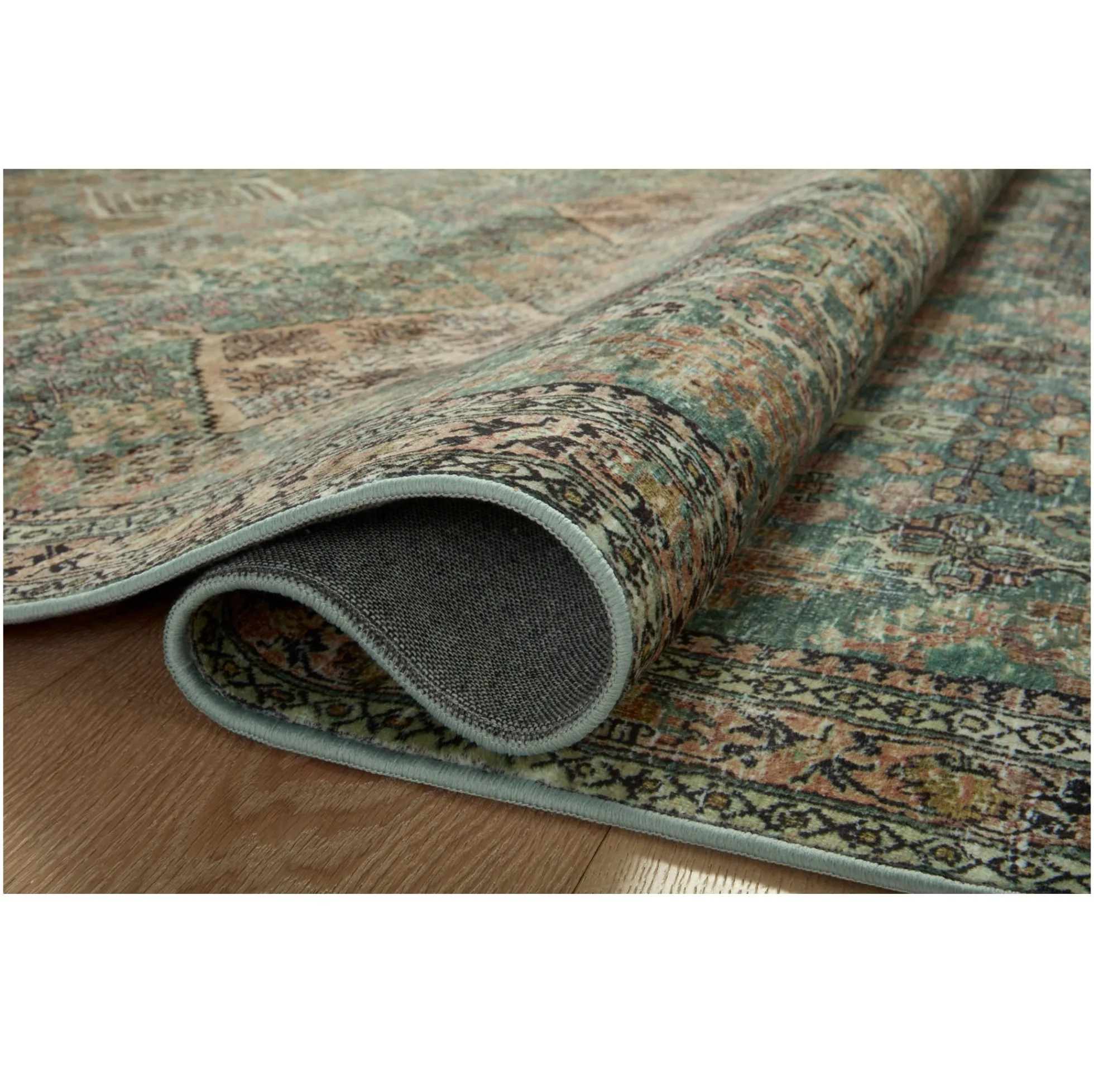 Sinclair Turquoise Multi Rug