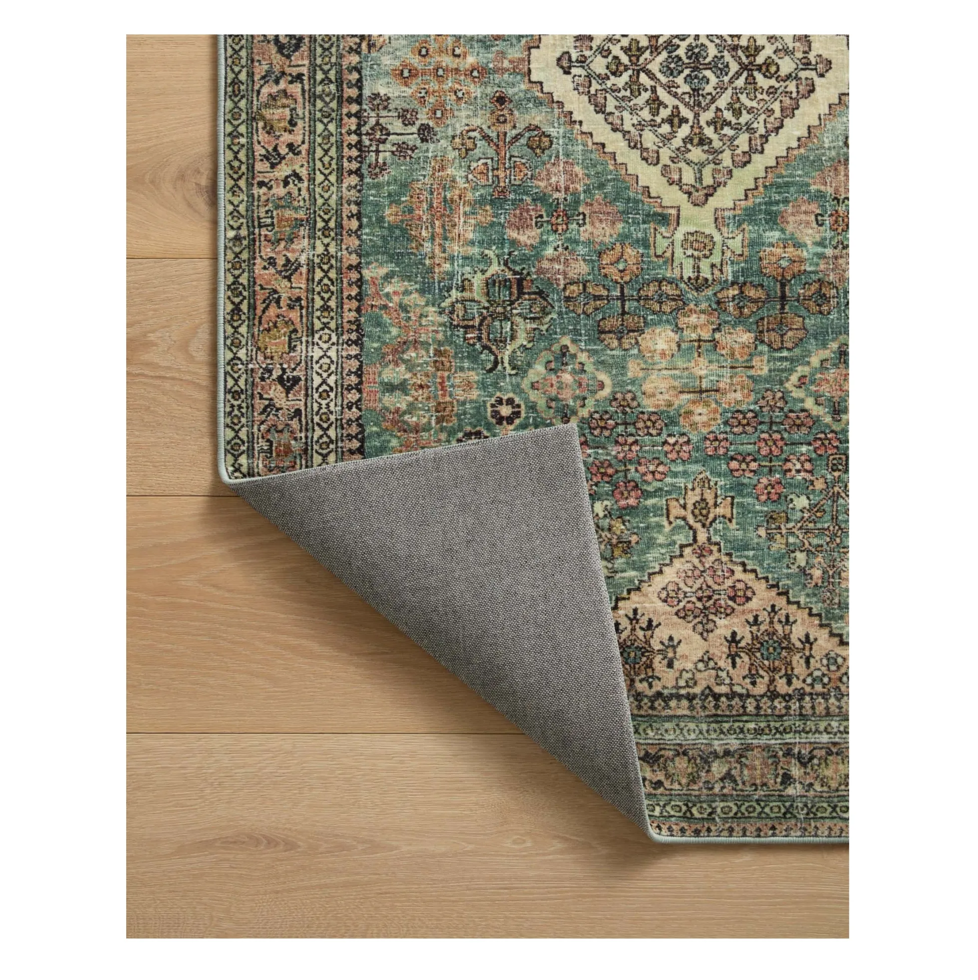 Sinclair Turquoise Multi Rug