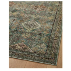 Sinclair Turquoise Multi Rug