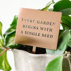 Single Seed Mini Garden Stake