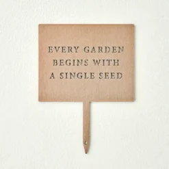 Single Seed Mini Garden Stake