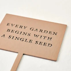 Single Seed Mini Garden Stake