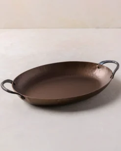 Smithey Carbon Steel Oval Roaster