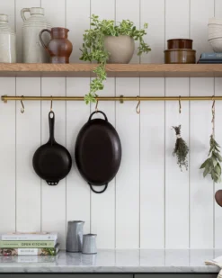 Smithey Cast Iron Chef Skillet (No. 8)