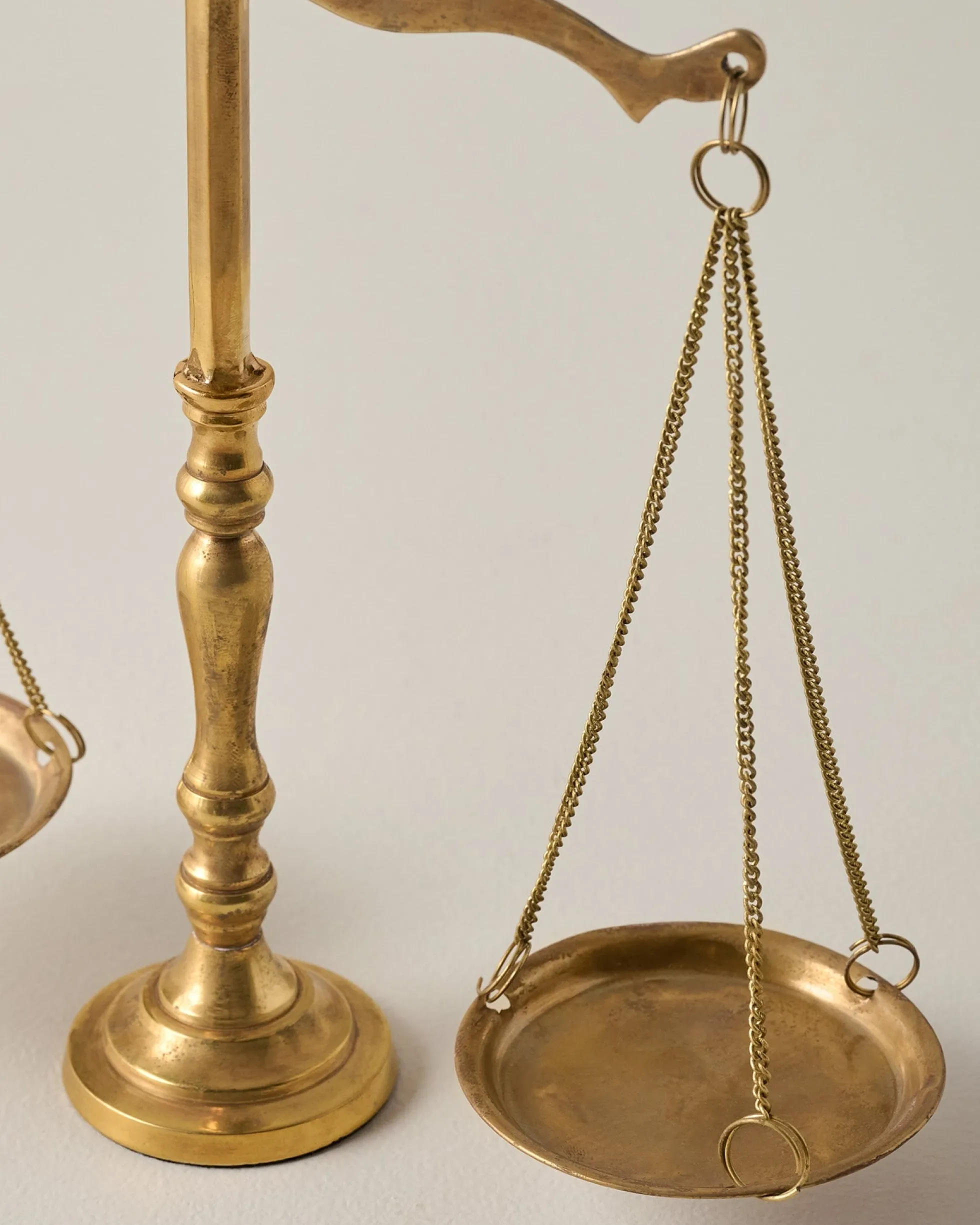 Solid Brass Bookshelf Scale