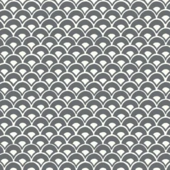 Stacked Scallops Wallpaper