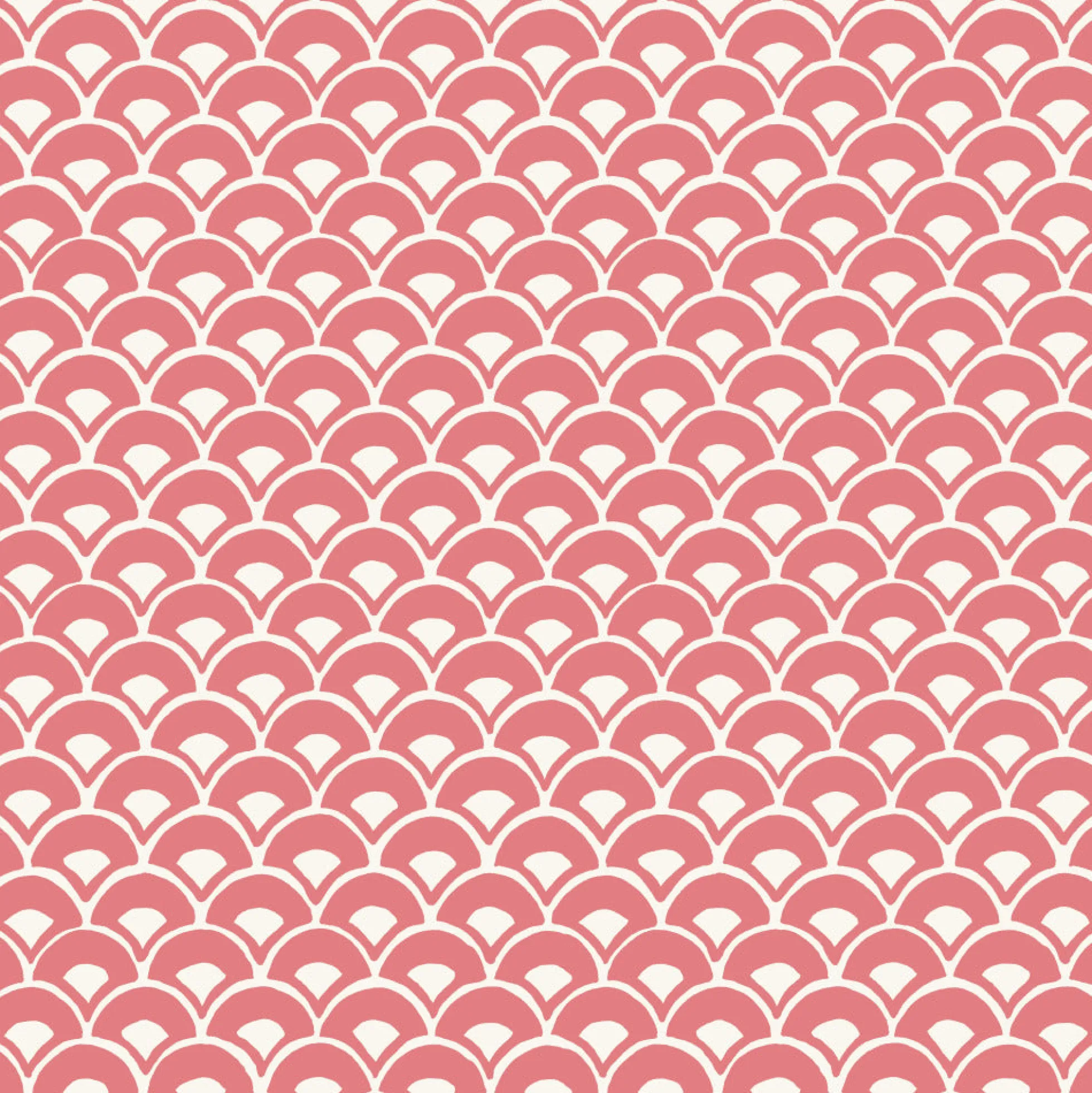 Stacked Scallops Wallpaper