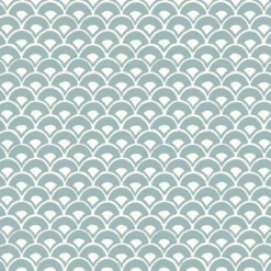 Stacked Scallops Wallpaper