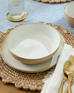 Stone White Lakelynn Pasta Bowl