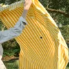Striped Beach & Picnic Blanket – Monaco Mimosa Outdoor Blanket