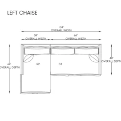 Sunday 2 Piece Sectional