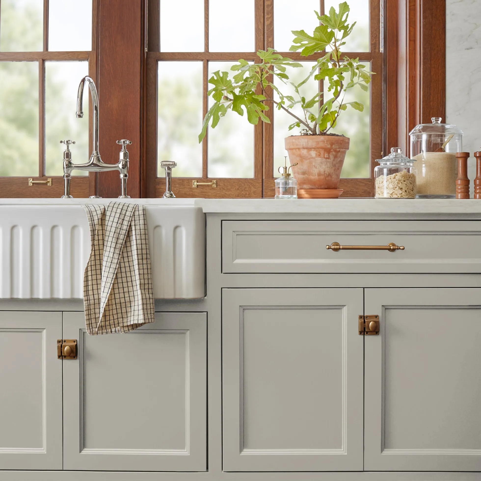 Sunday Stroll - Trim, Door + Cabinetry Paint