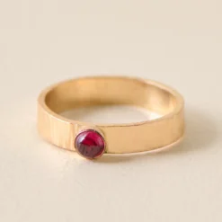 Sunrise Birthstone Ring