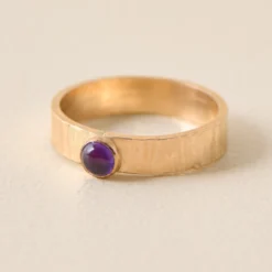 Sunrise Birthstone Ring