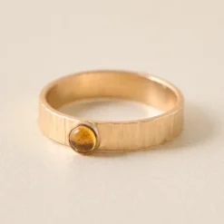 Sunrise Birthstone Ring