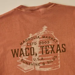 Sunshine and Silos Burnt Orange Shirt