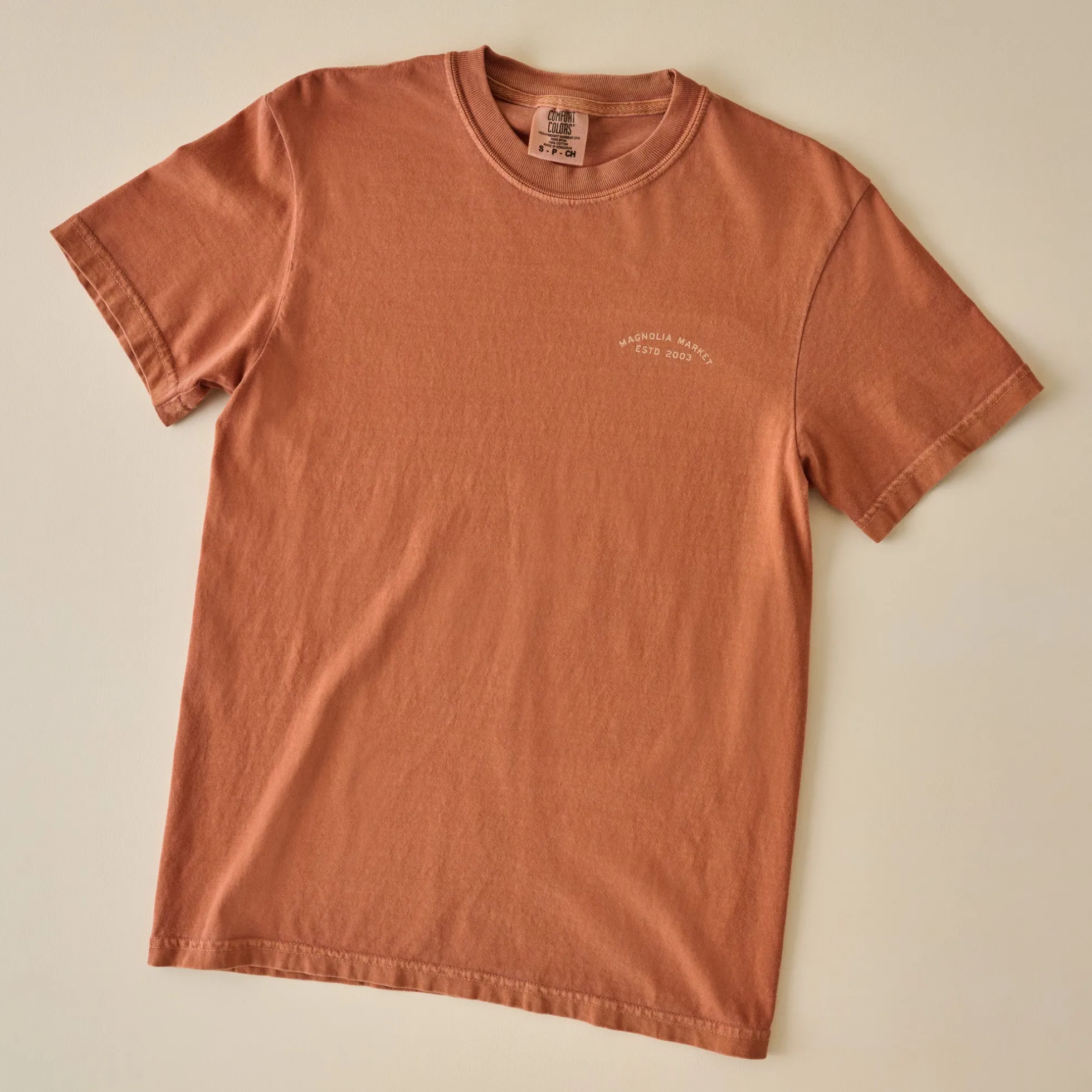 Sunshine and Silos Burnt Orange Shirt