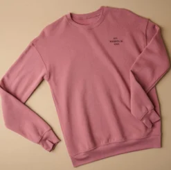 Sunshine Seal Mauve Sweatshirt