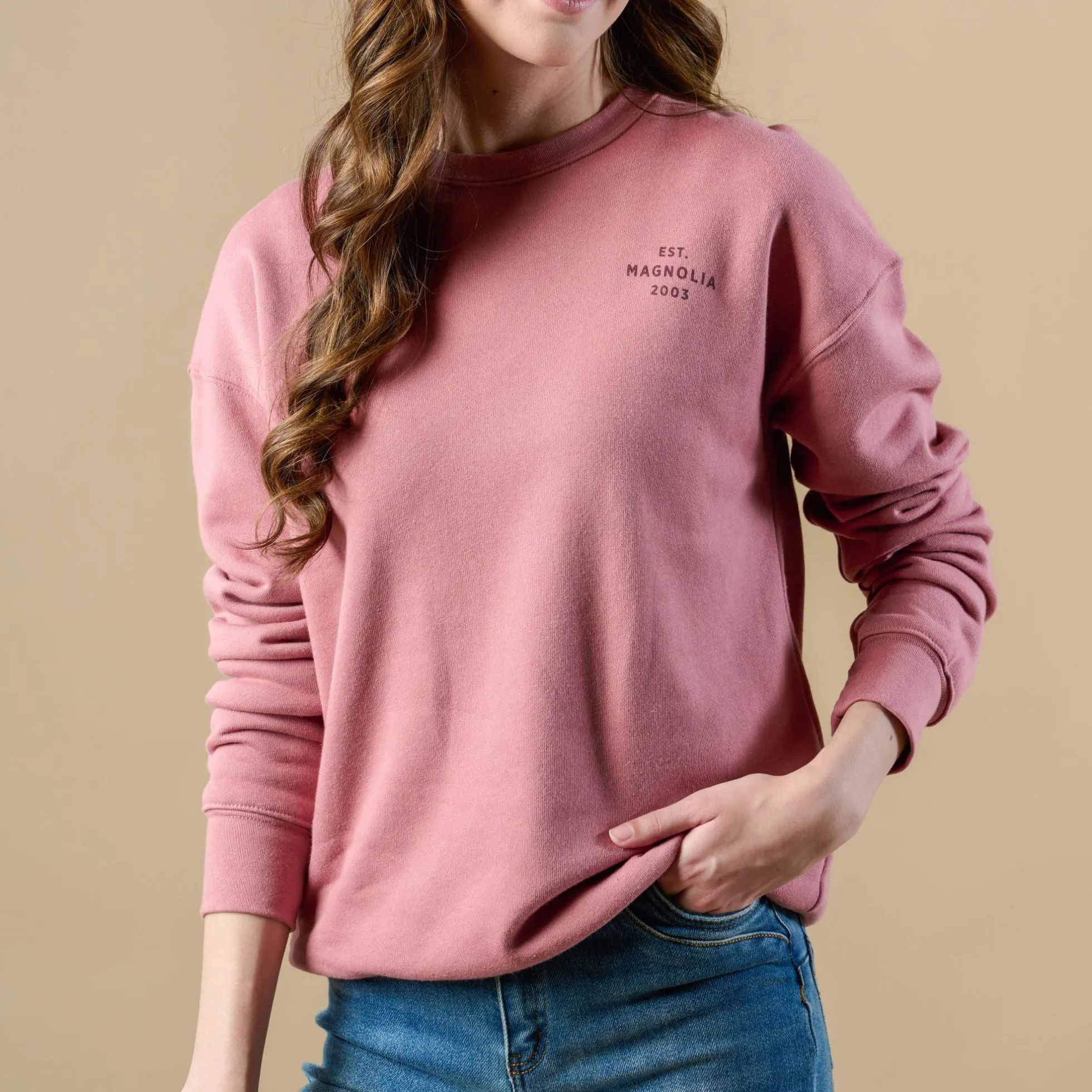 Sunshine Seal Mauve Sweatshirt