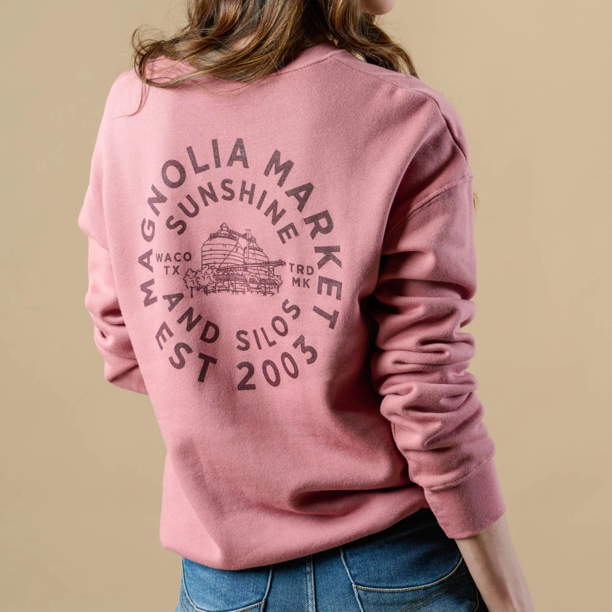 Sunshine Seal Mauve Sweatshirt