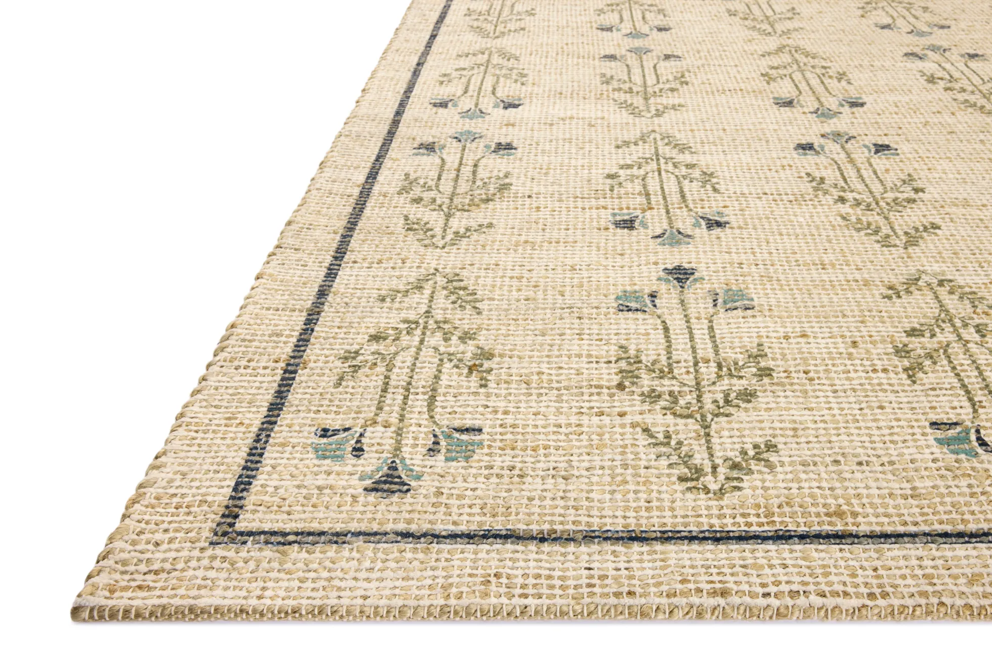 Sylvie Chive Blue Rug