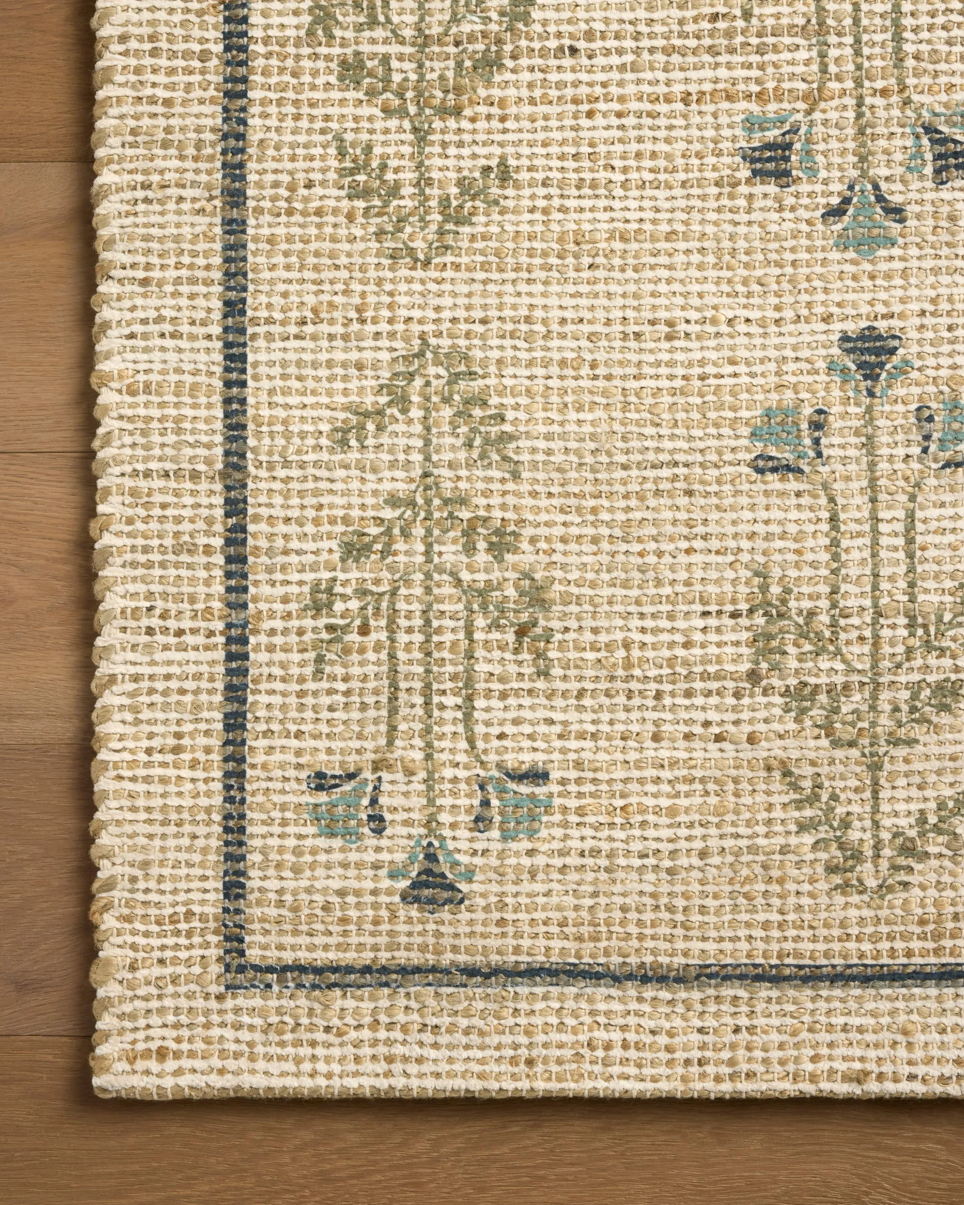 Sylvie Chive Blue Rug