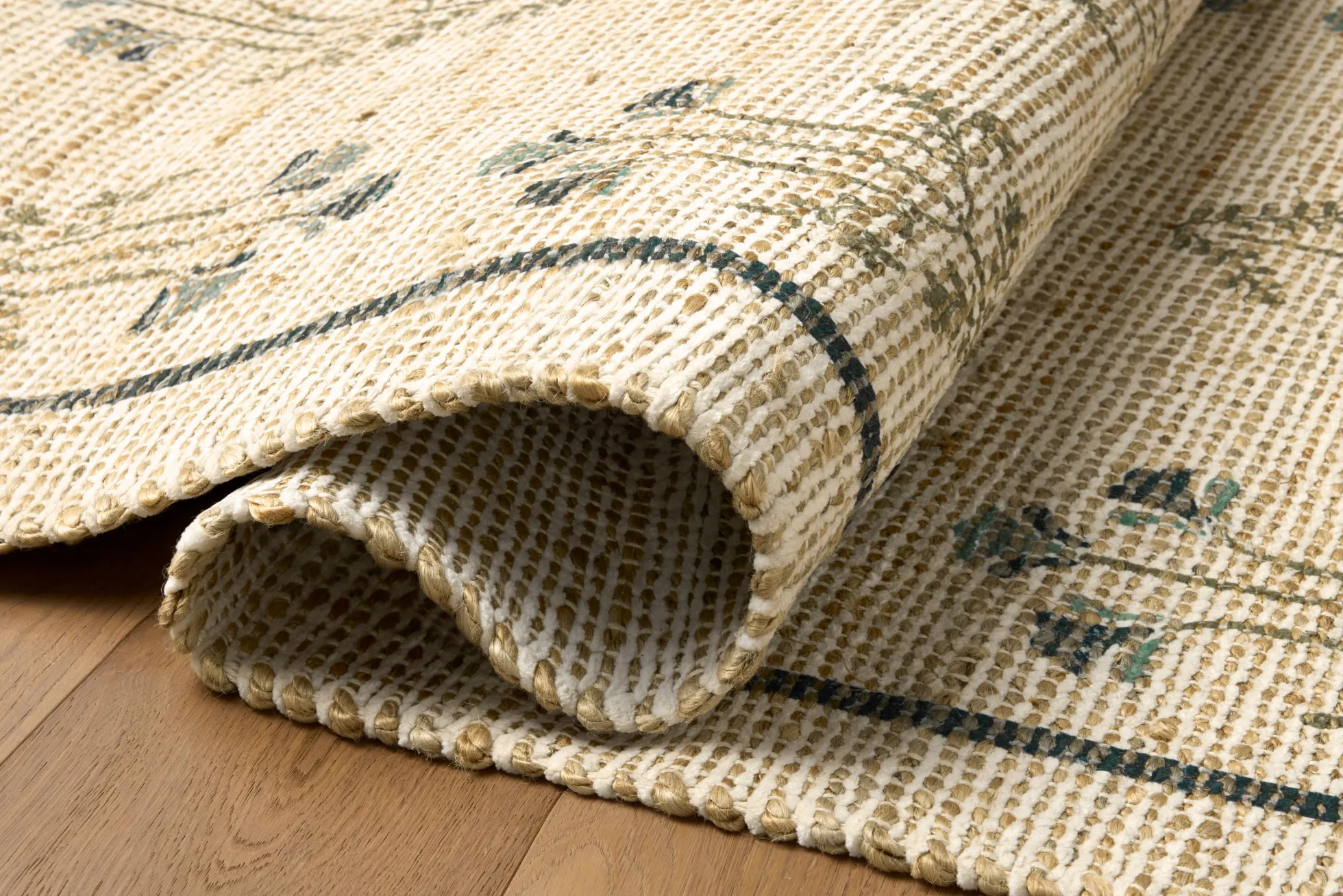 Sylvie Chive Blue Rug