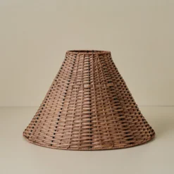 Tapered Rattan Lamp Shade