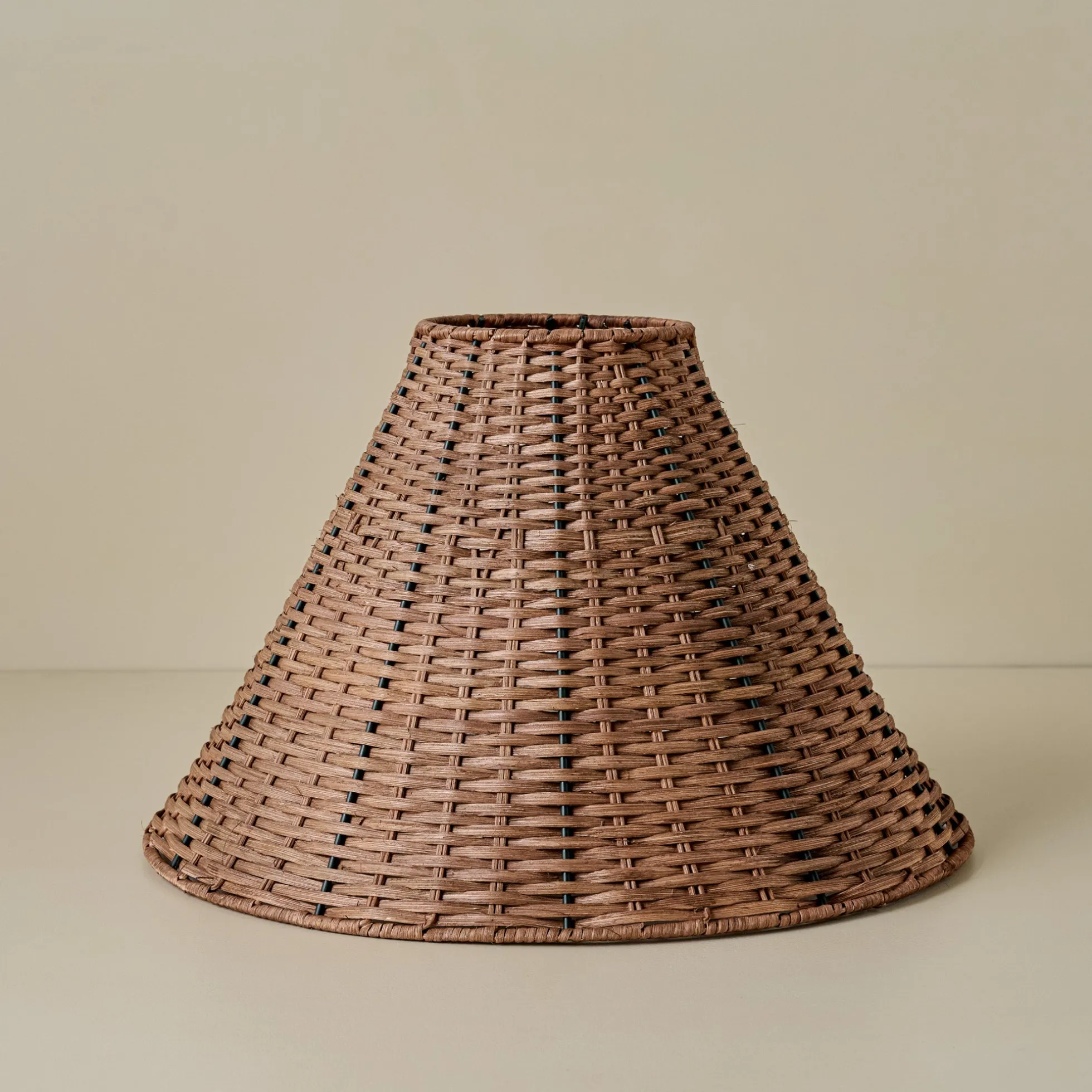 Tapered Rattan Lamp Shade