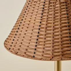 Tapered Rattan Lamp Shade
