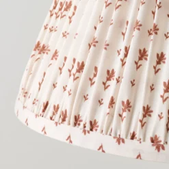 Taupe Blockprint Shade
