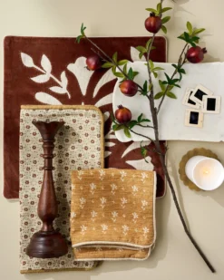 Thea Clay Block Print Pillow