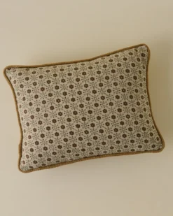 Thea Clay Block Print Pillow w/ insert, 12x16