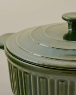 The Cottage Collection Forest Green Baking Dish with Lid