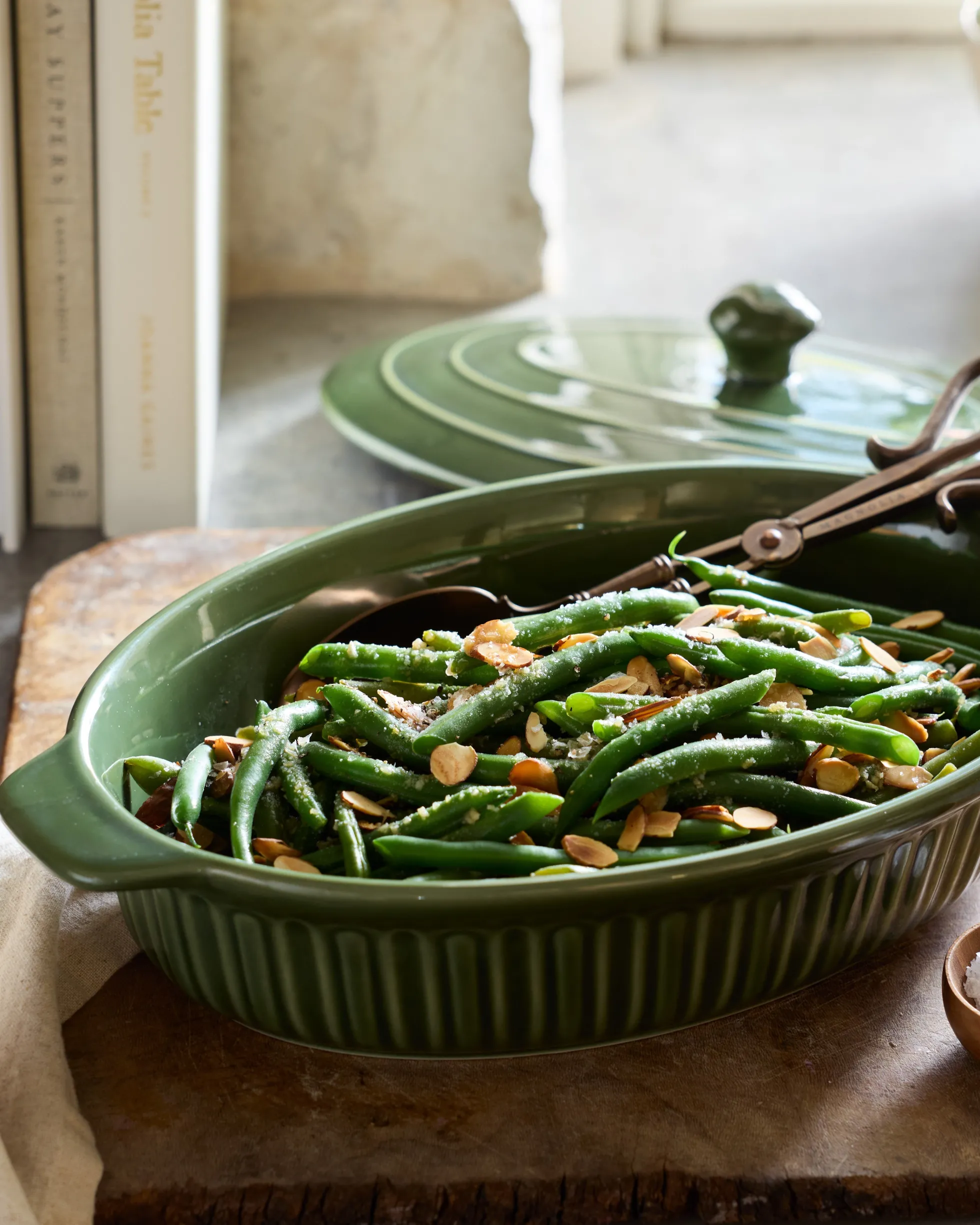 The Cottage Collection Forest Green Oval Baking Dish