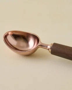 The Gristmill Collection Walnut Ice Cream Scoop