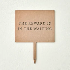 The Reward Mini Garden Stake