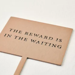 The Reward Mini Garden Stake
