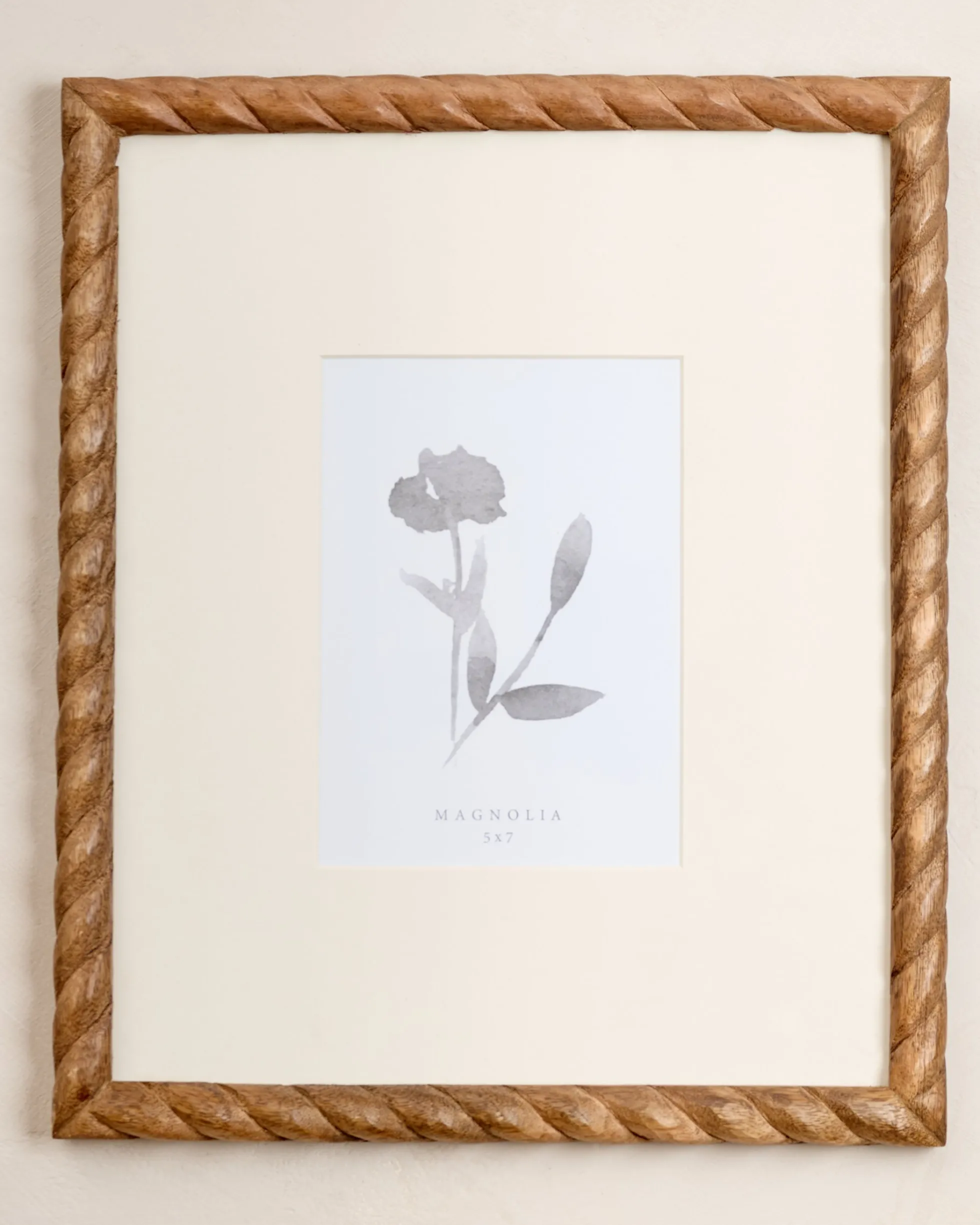 Turned Wood Wall Frame