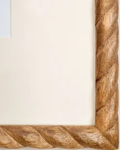 Turned Wood Wall Frame