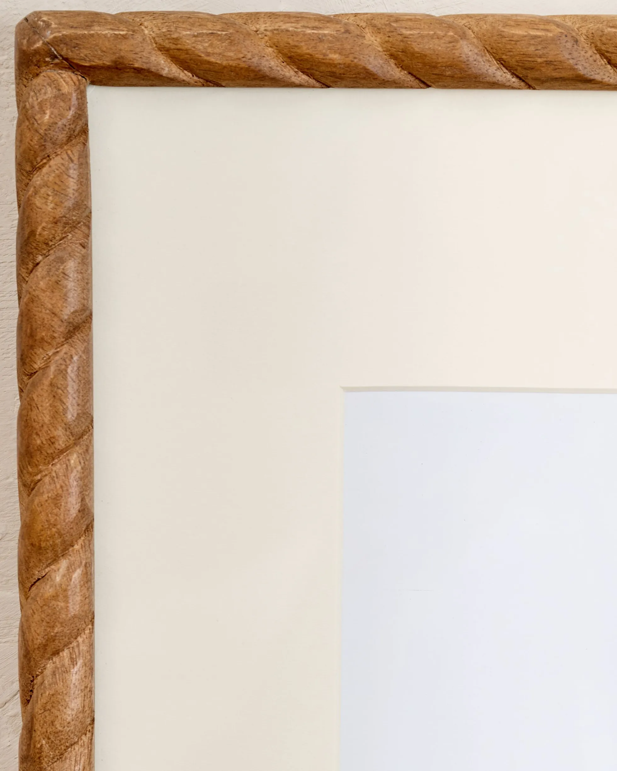Turned Wood Wall Frame