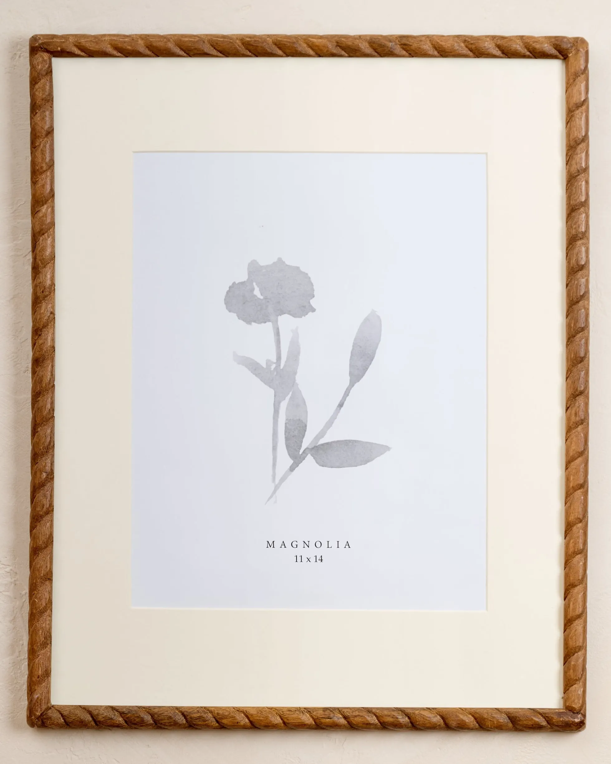 Turned Wood Wall Frame