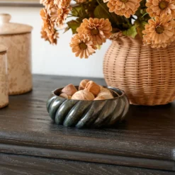 Twisted Marble Trinket Bowl