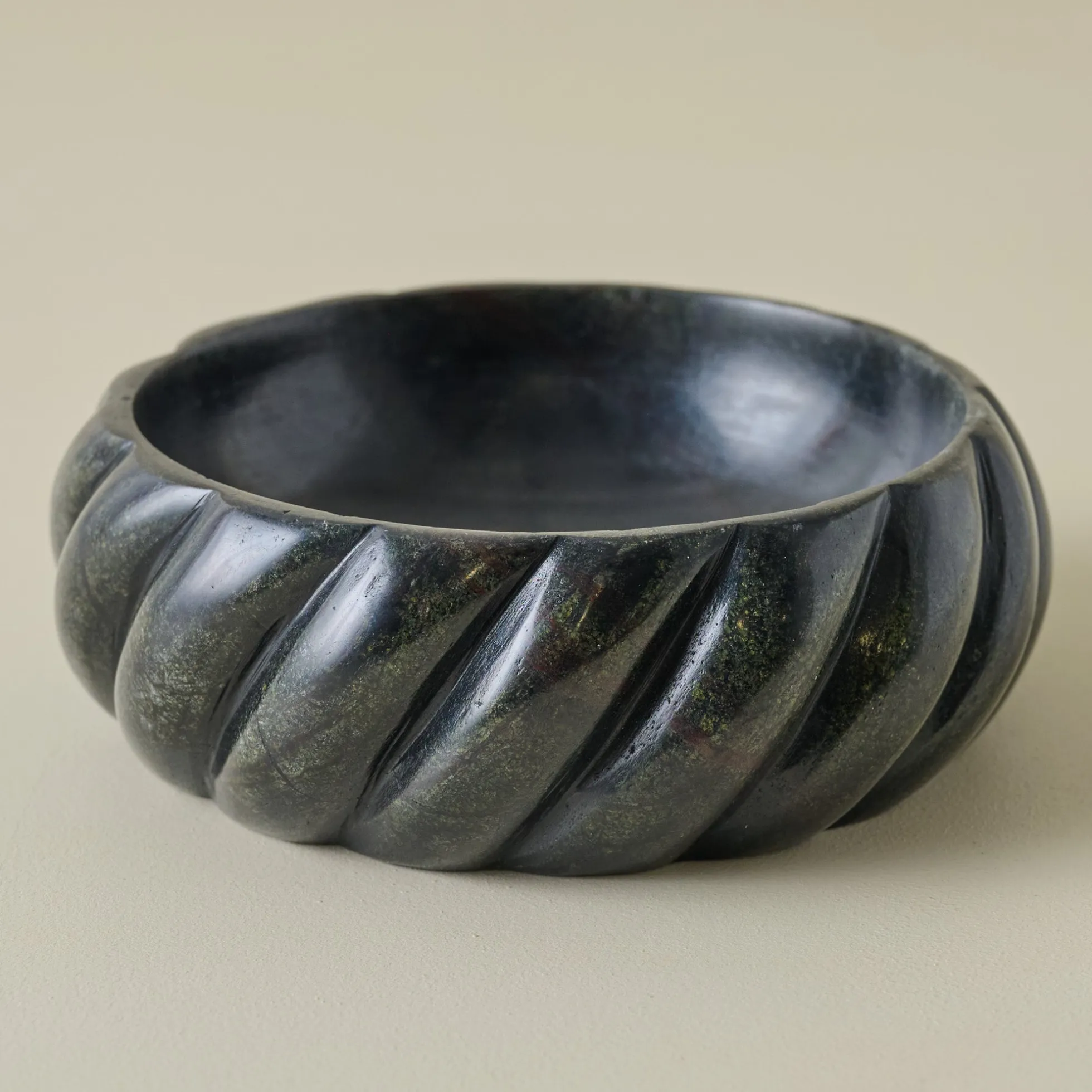 Twisted Marble Trinket Bowl